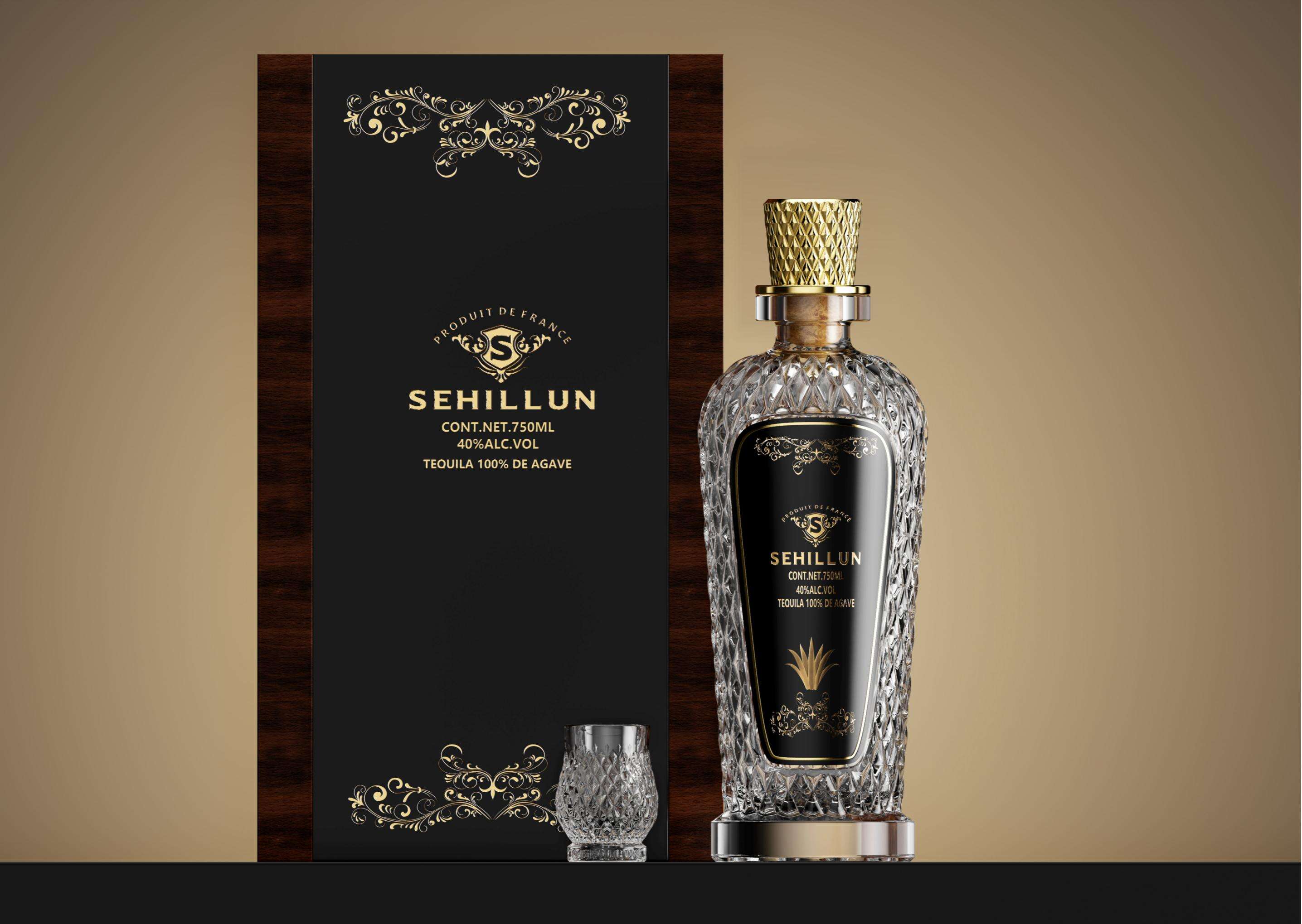 product superior quality box 700ml and 750ml tequila bottles at wholesale prices all in one service customizable glass bottle supplier-3