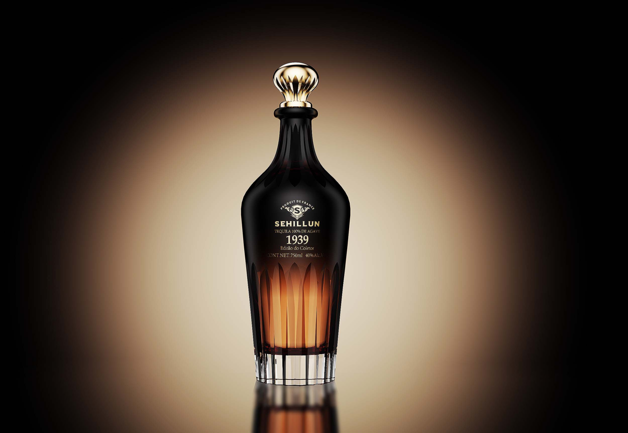 product wholesale clear liquor bottle 500ml 750ml  reflects your brand through color and logo customization and box-2