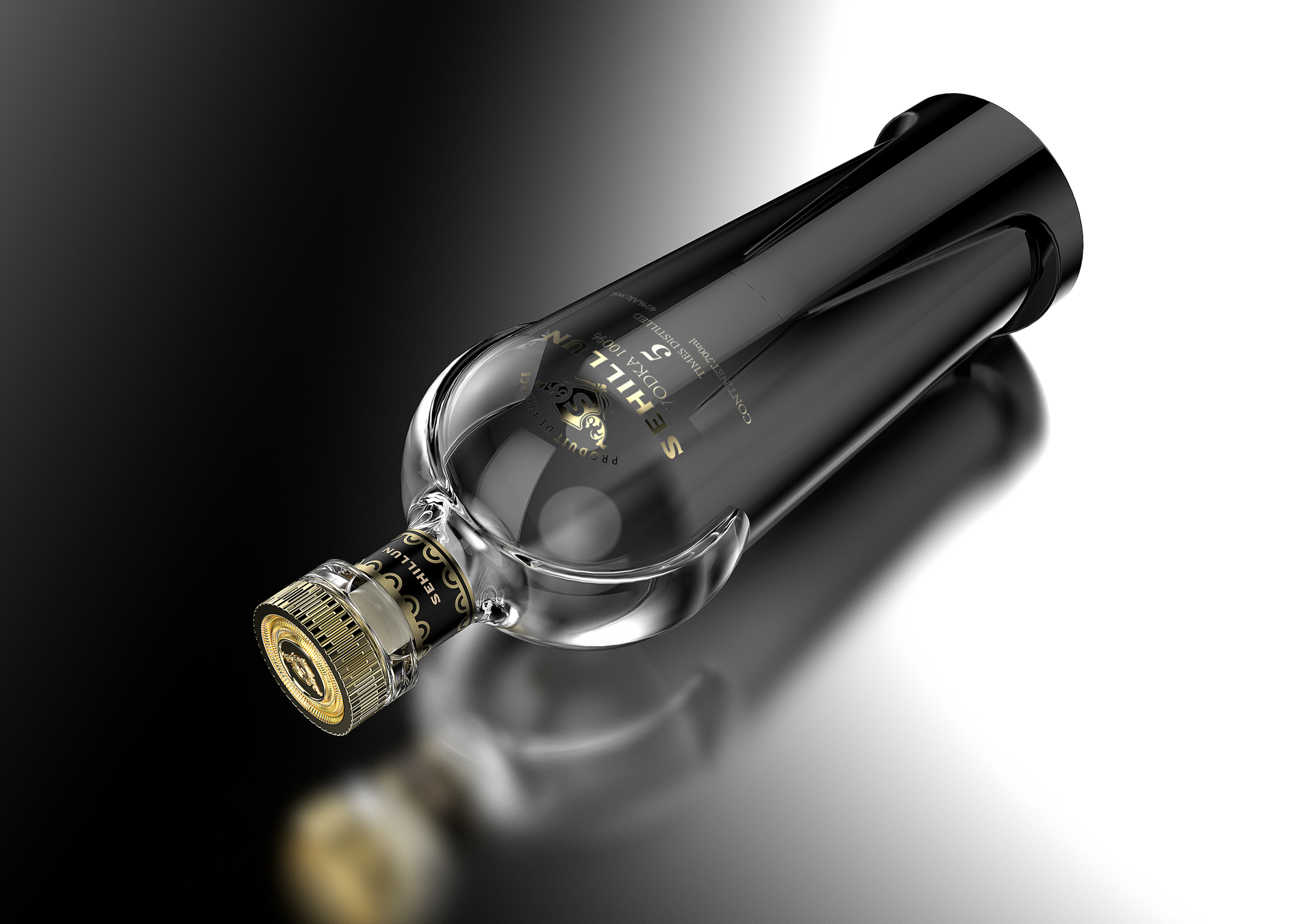 product spirit glass  bottle  vodka  whisky tequila  rum   750 ml 700ml glass bottle for liquor-3