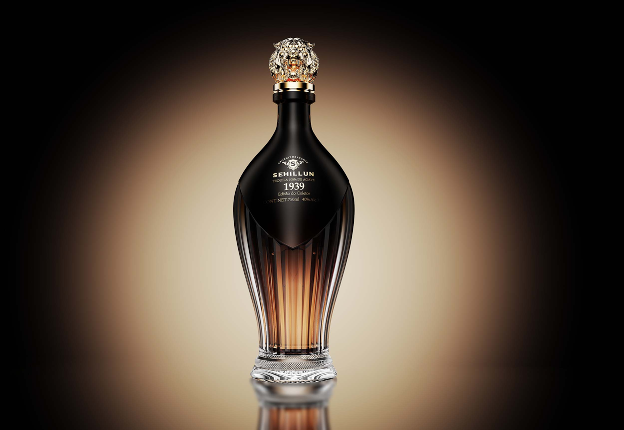 product customized to house your private collection with a luxuriously crafted ceramic tequila bottle-2