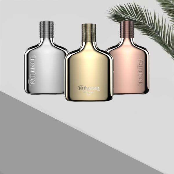 The luxury of owning a vintage gold perfume bottle