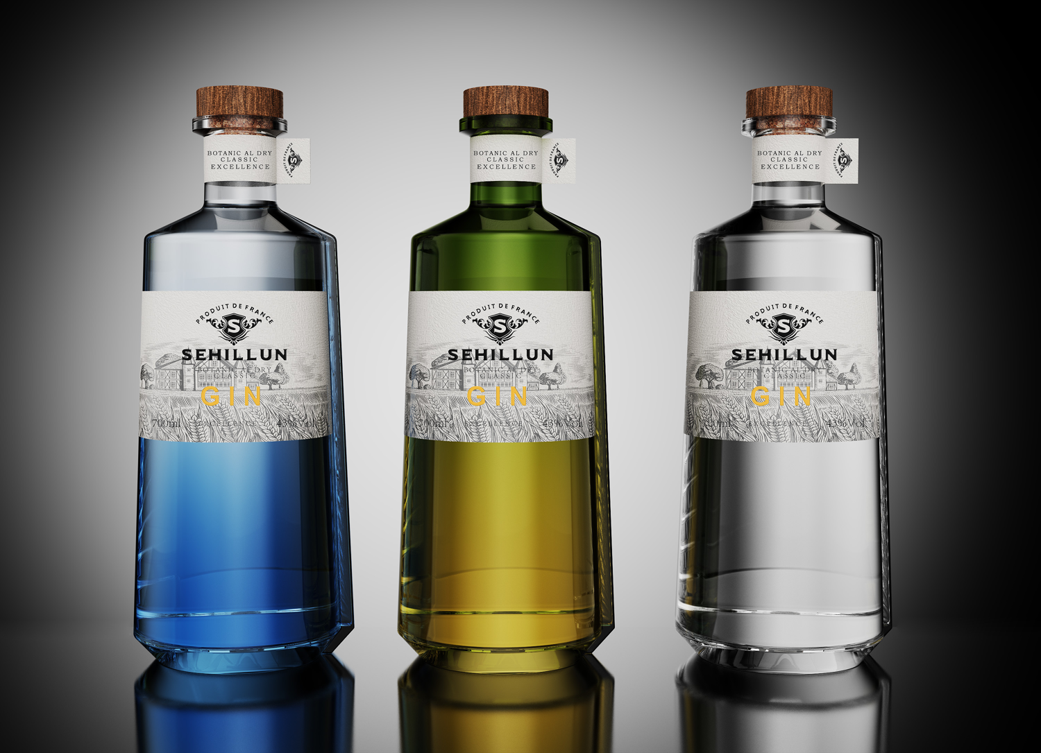 product liquor spirit glass  bottles vodka  rum jin tequila  brandy whisky bottle 700ml 750ml  1000ml-5