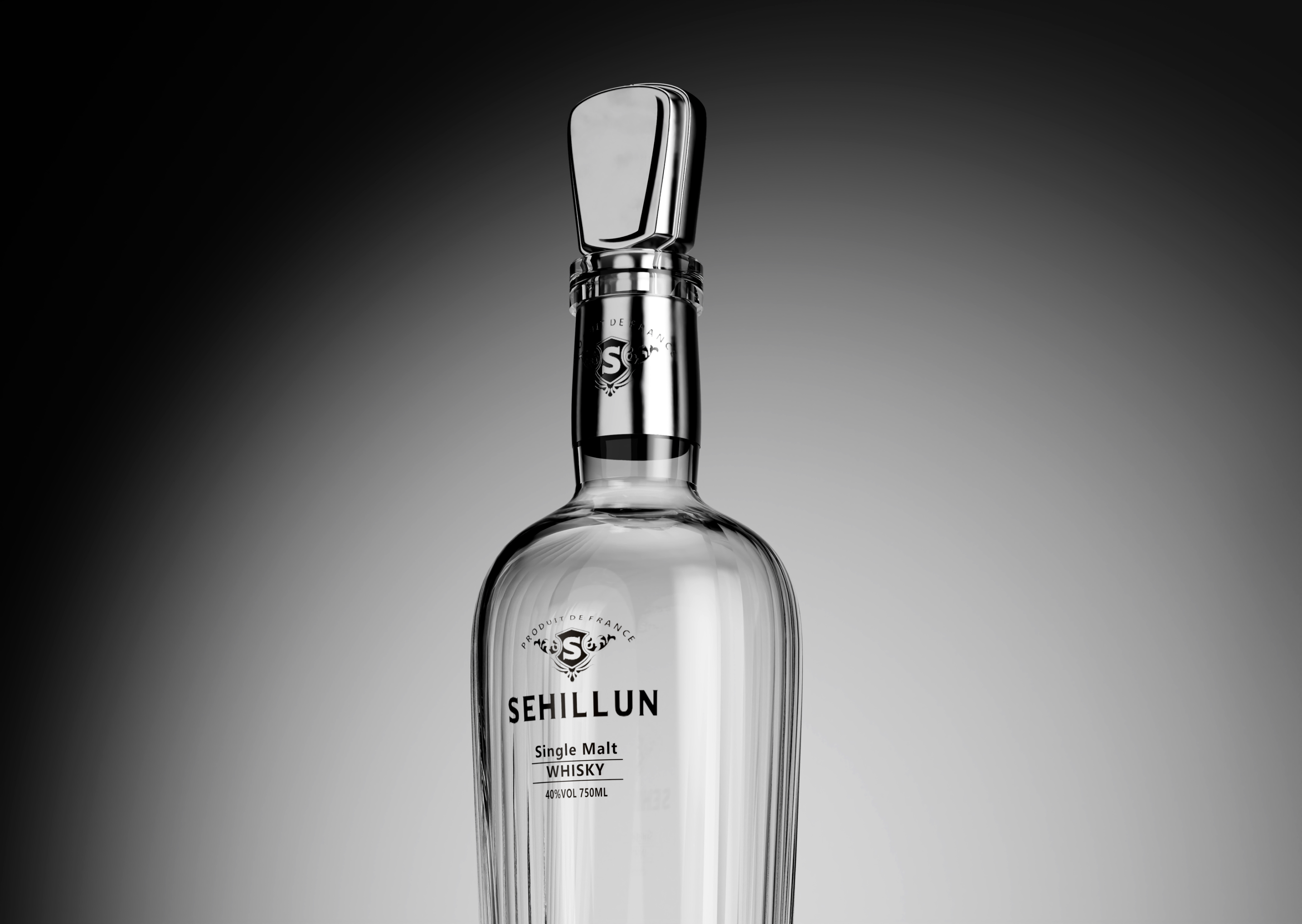 product custom logo gift box insert for vodka gin tequila rum spirits bottle premium brandy with embossing printing handling-5