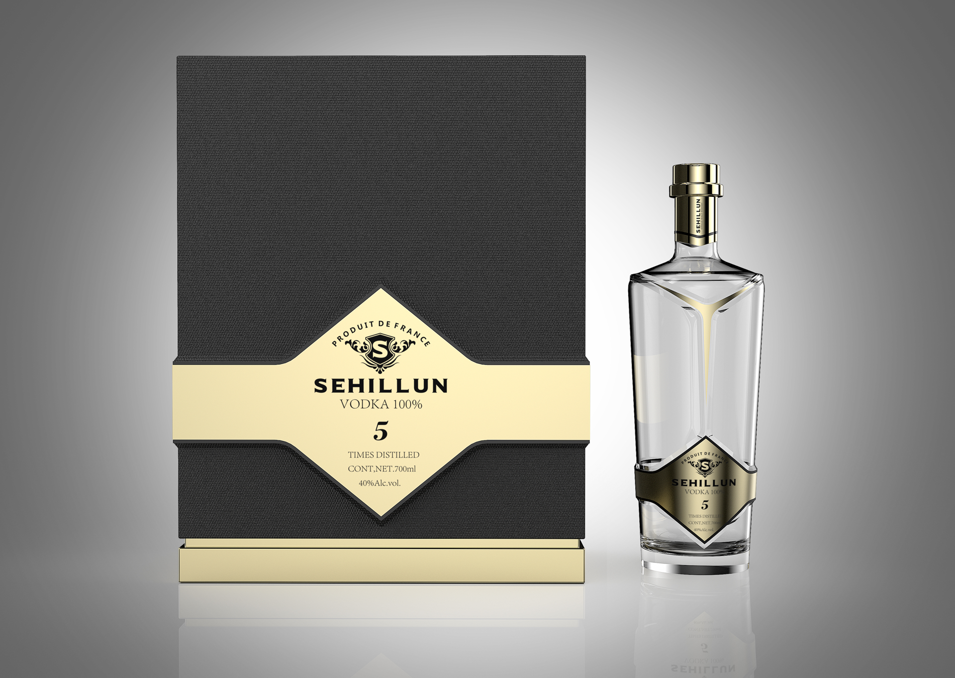 product spirit glass  bottle vodka  whisky tequila  rum brandy  750 ml 700ml vodka glass bottle for liquor-6