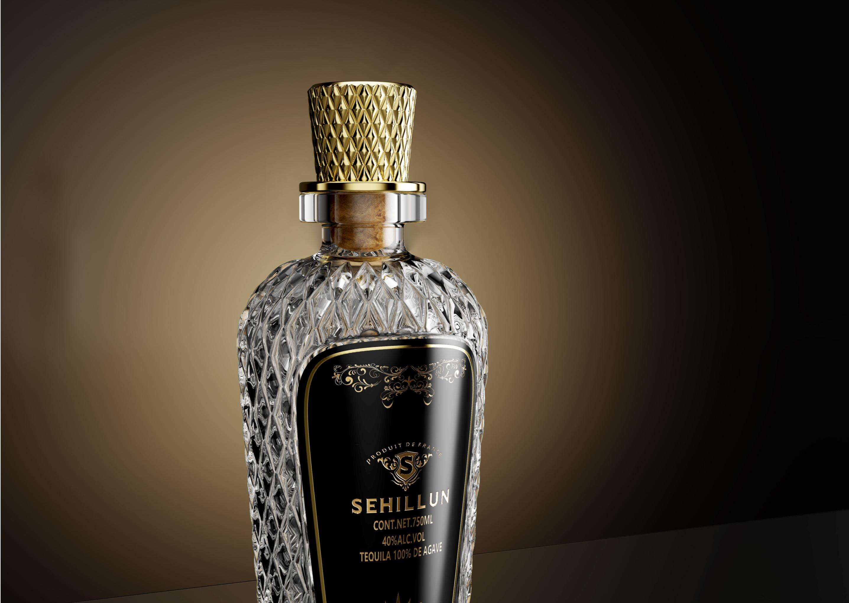 product superior quality box 700ml and 750ml tequila bottles at wholesale prices all in one service customizable glass bottle supplier-4