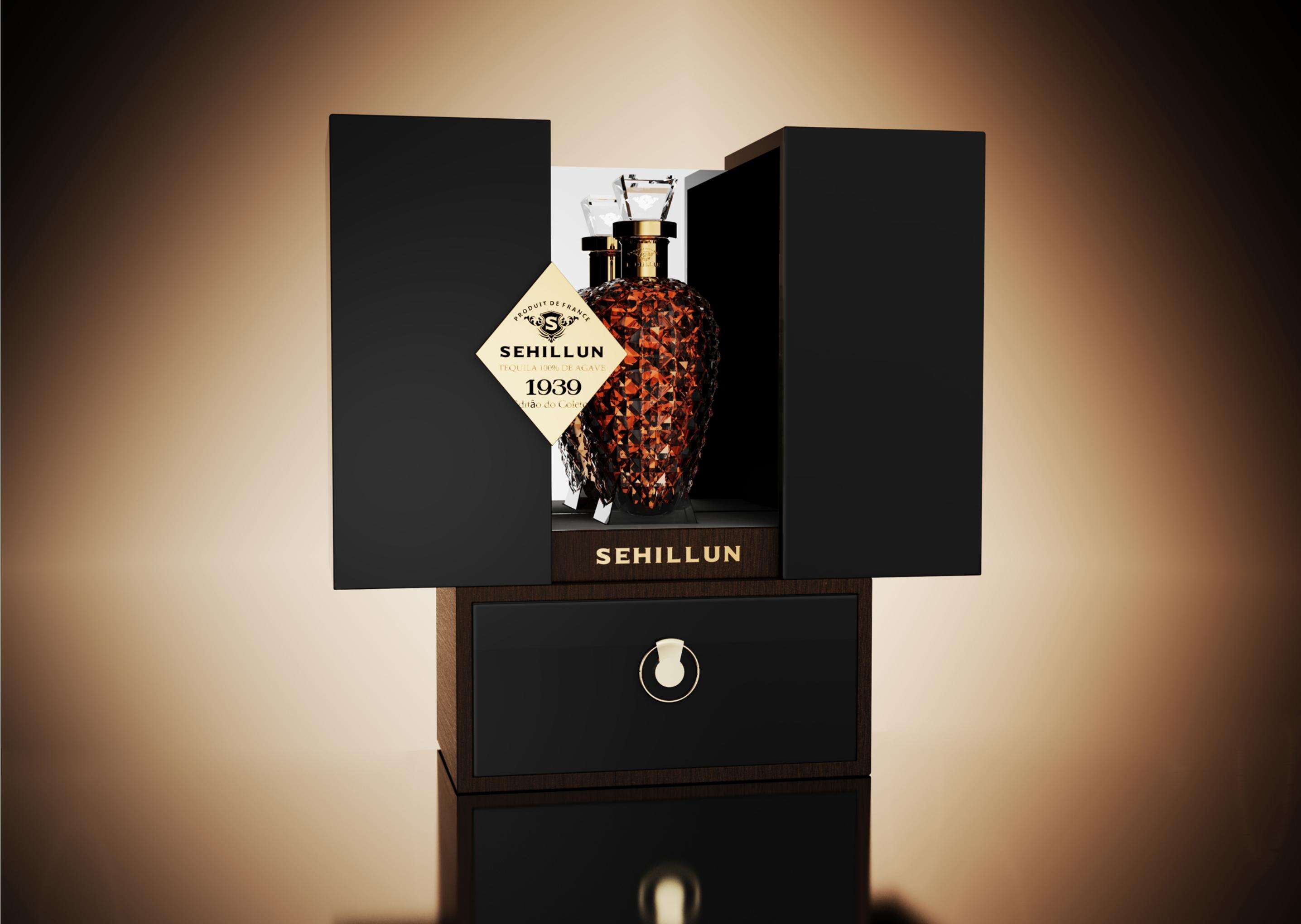 product 700ml round glass liquor bottle with tequila from a customizable glass bottle supplier guarantees both quality and quantity135-9