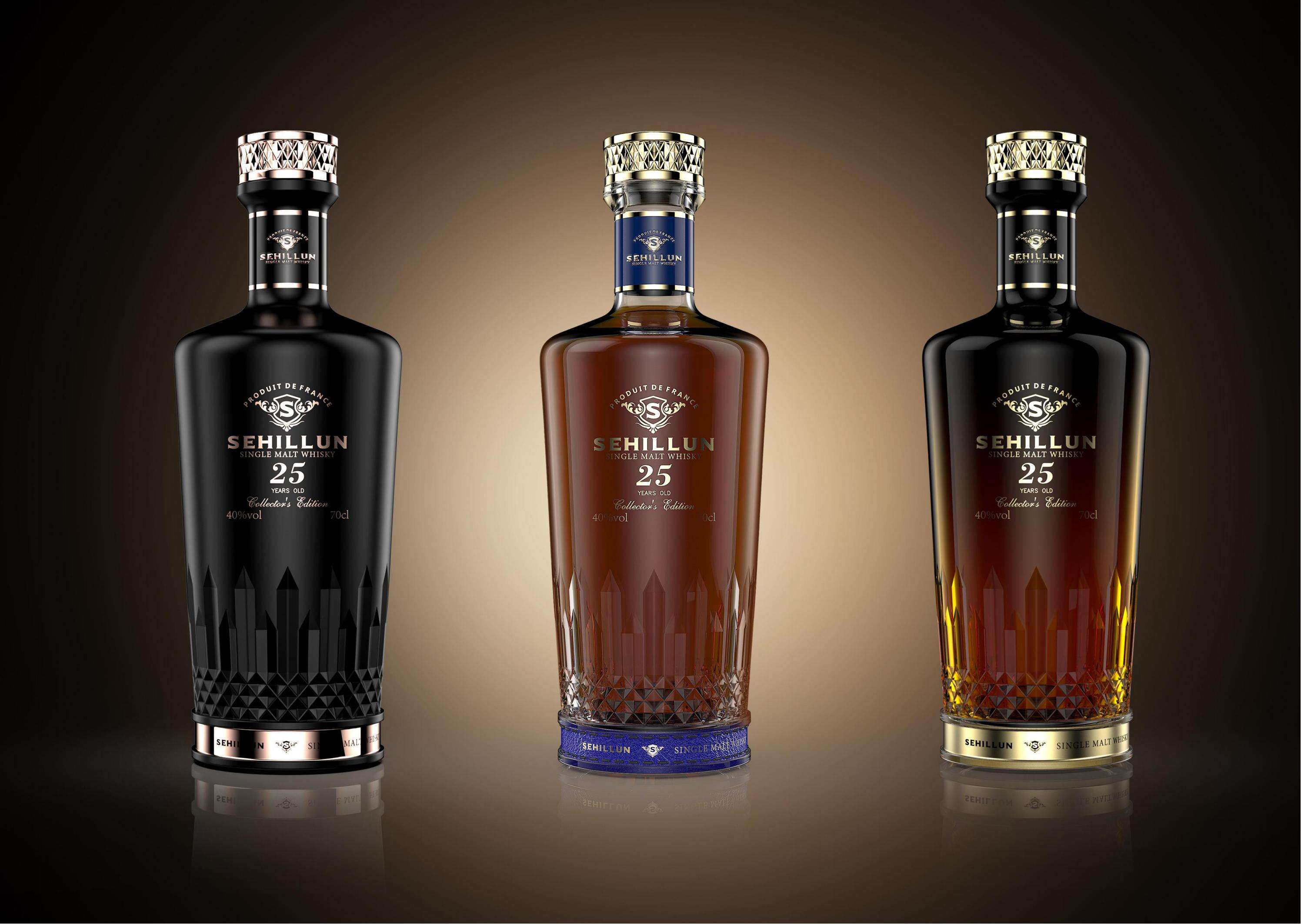 product wholesales customized logo whisy brandy glass bottle wholesale black glass with cork  cap-9