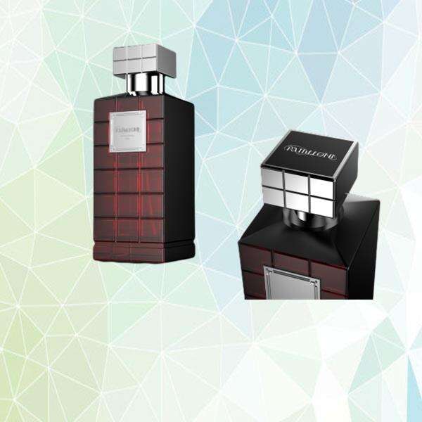 A bold and beautiful addition to your dressing table, this red glass perfume bottle is a must-have for any perfume aficionado.