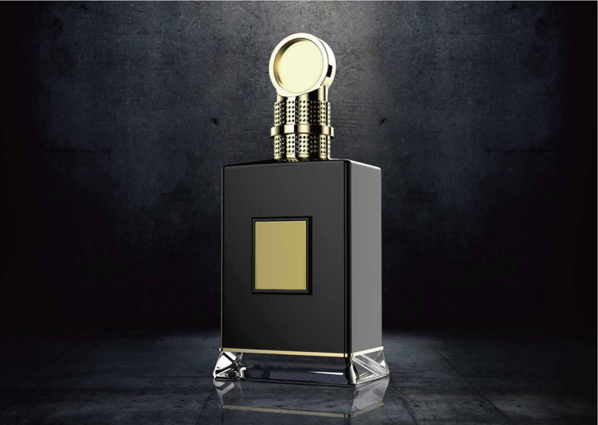 Perfume bottle  Screen Printing empty luxury with cap perfume bottle Customized 50ml Perfume Bottle factory