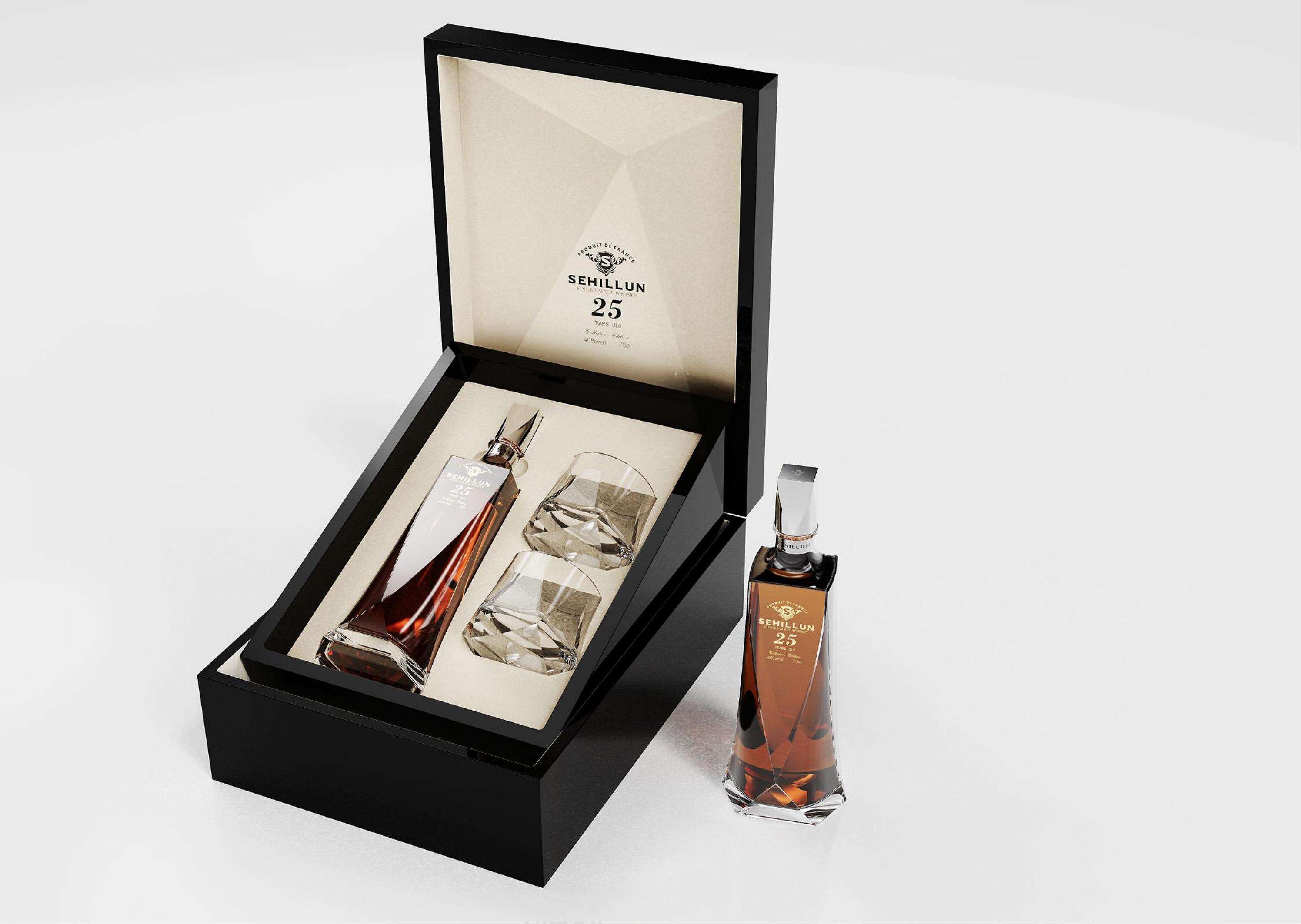 product 750ml oem odm liquor bottle for whisky glass bottles alcoholic drinks also provide custom box-7