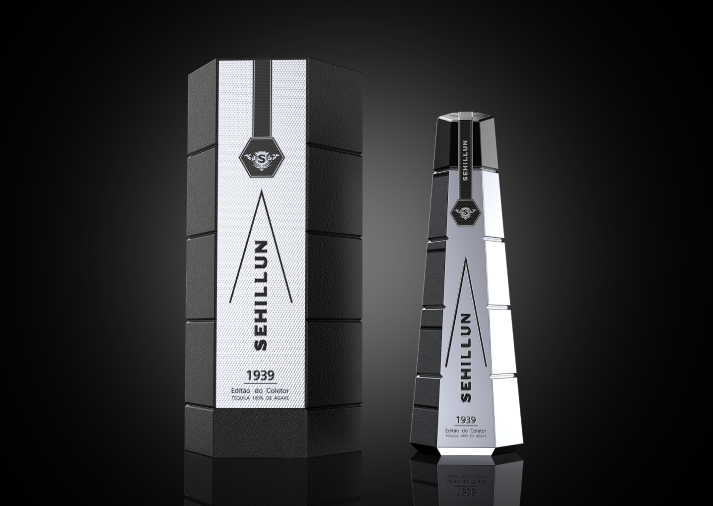 product oem custom logo high quality tequila spirits bottle light bottle comes with custom box408-3