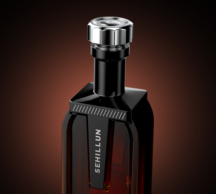 product oem custom logo high quality tequila spirits bottle light bottle comes with custom box121-4