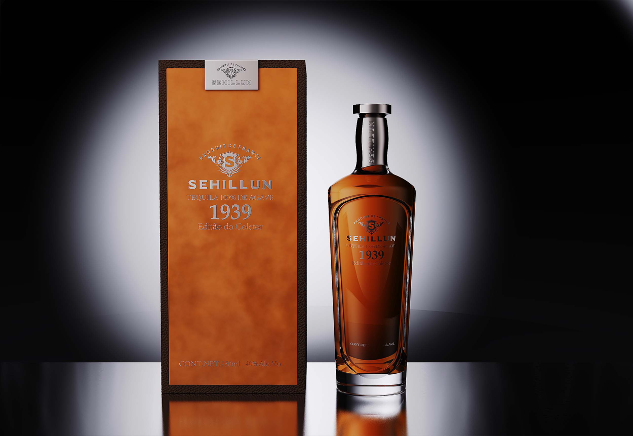 product empty liquor spirits glass tequila  bottles 500ml 700ml wine glass bottles for tequila-4