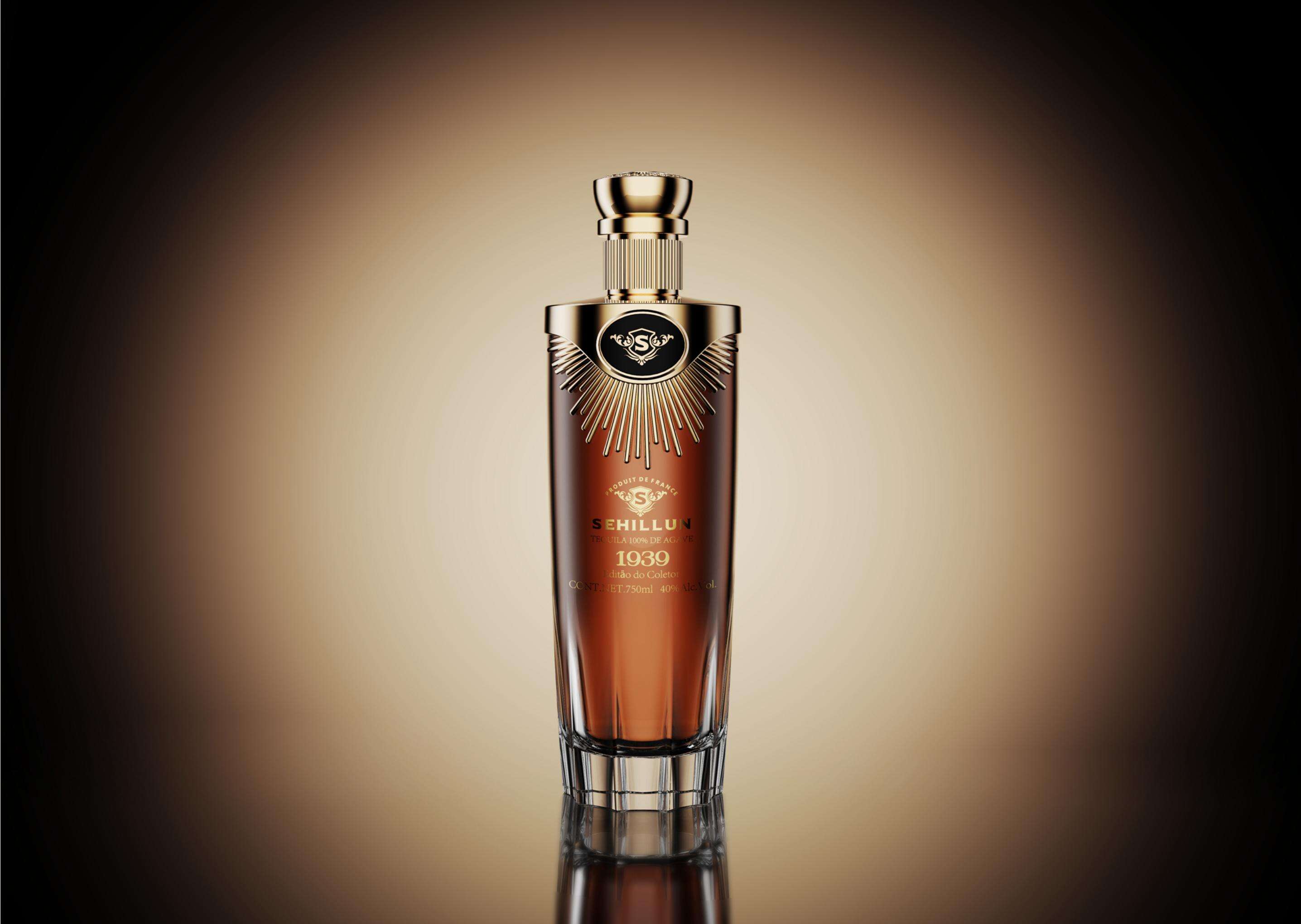 product quality and quantity assured customized glass bottle supplier 700ml round glass liquor bottle with tequila-3