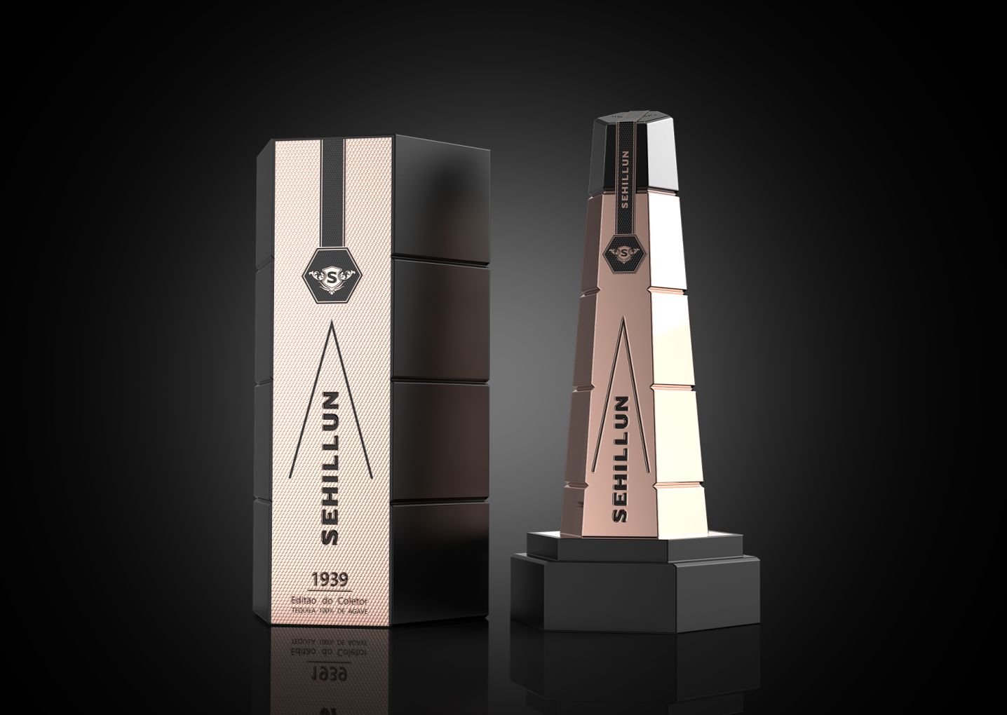 product oem custom logo high quality tequila spirits bottle light bottle comes with custom box408-7