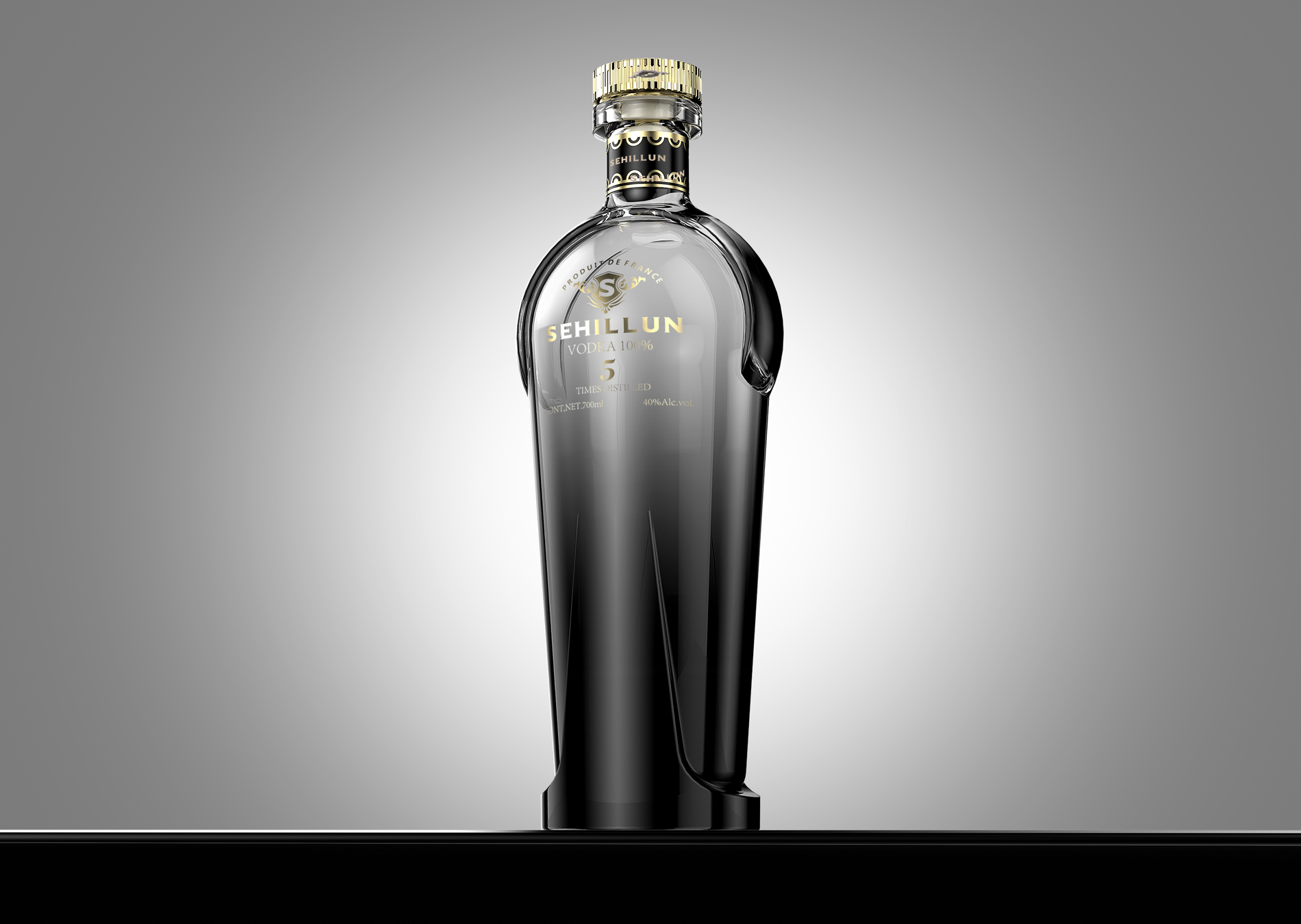 product spirit glass  bottle  vodka  whisky tequila  rum   750 ml 700ml glass bottle for liquor-2