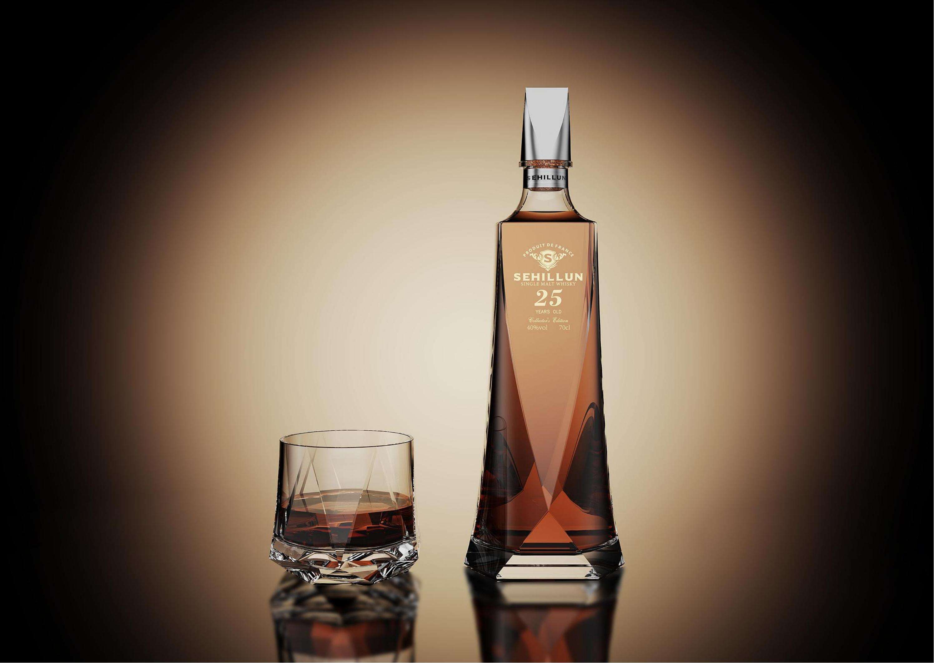 product 750ml oem odm liquor bottle for whisky glass bottles alcoholic drinks also provide custom box-5