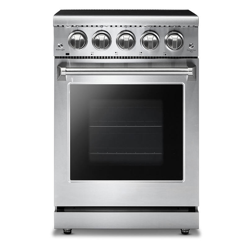 Hyxion HRE2401U 24" Electric Range - Silver Stainless