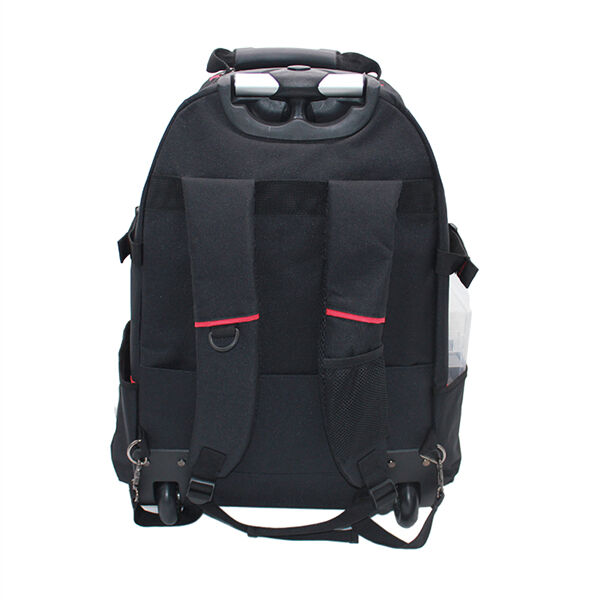 Versatile design - use as a backpack or roll it along with ease