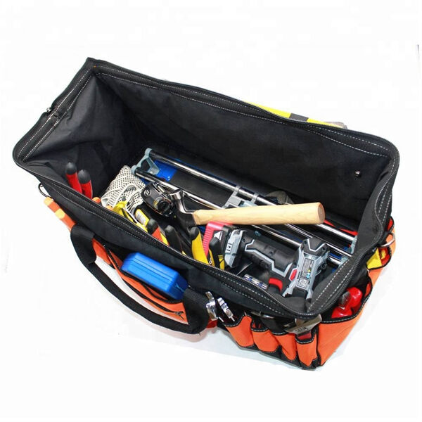 Keep everything you need close at hand with a large capacity big tool bag