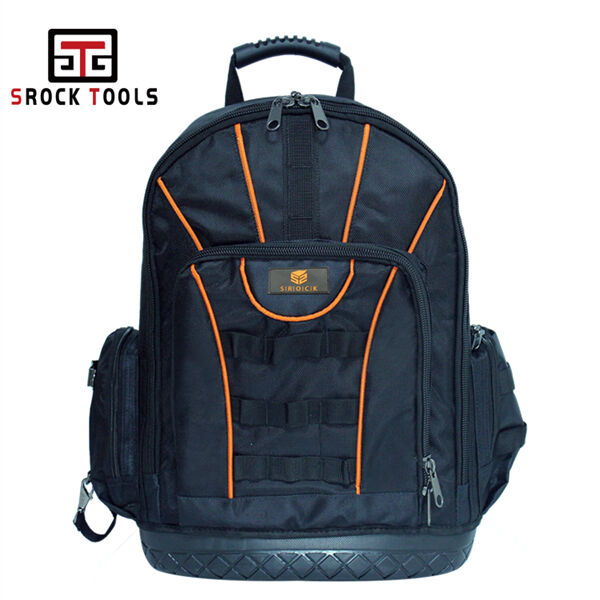Keep your hands free and tools secure with an electrician backpack tool bag.