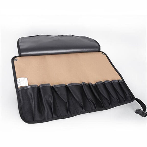 Customize the layout of your tool pouch roll to fit a variety of tools and accessories.