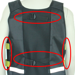 new style hot selling polyester Cleaning Storage Mechanical Detailing tool work vest manufacture