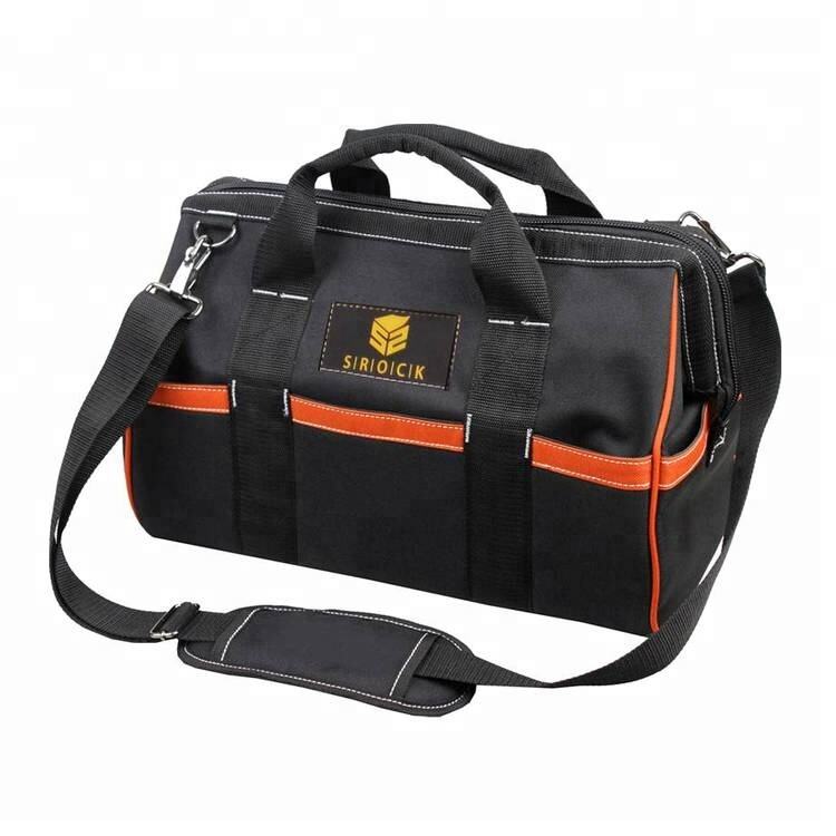 Heavy duty polyester electrician with Shoulder Belt toolkit oxford Tool Bag supplier