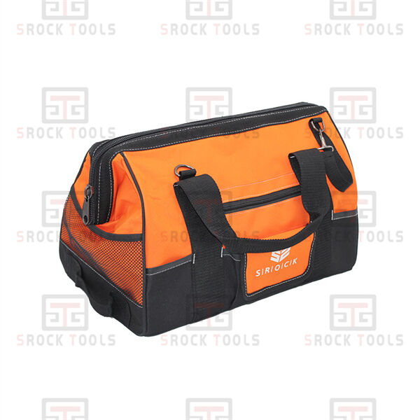 고품질 소재로 제작된 소프트 사이드 도구 가방은 일상적인 사용과 마모에 견딜 수 있도록 제작되었습니다.