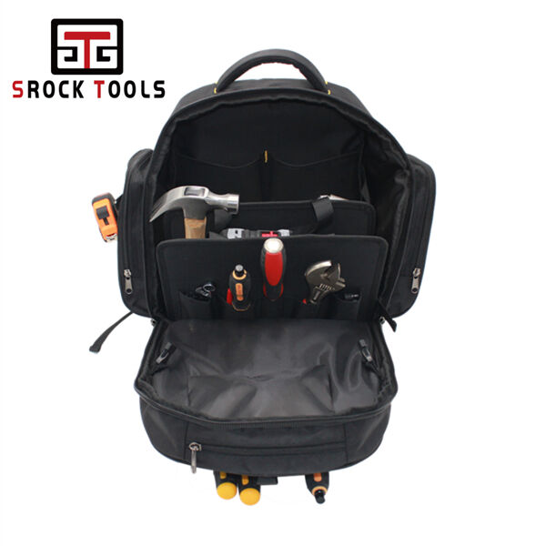 Efficiency and Comfort Merge in a Back Pack Tool Bag