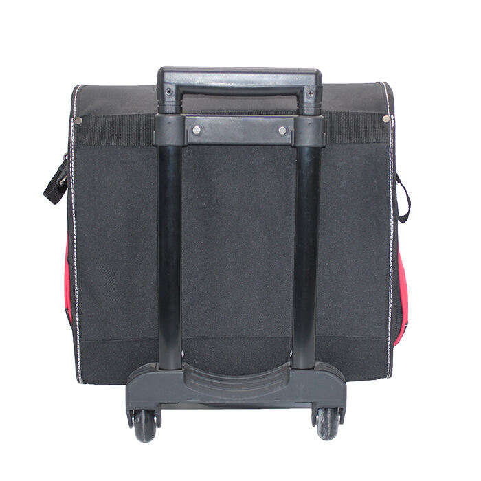 Large space trolly heavy duty tool bags with wheels rolling tool bag supplier