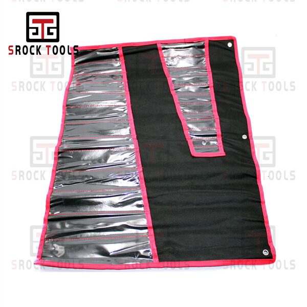 Professional quality tool organization with canvas roll up tool pouches