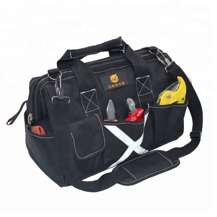 Wholesale Custom 16 inch Professional Portable Durable Using Electrical  Polyester Electrician Tool Bag factory