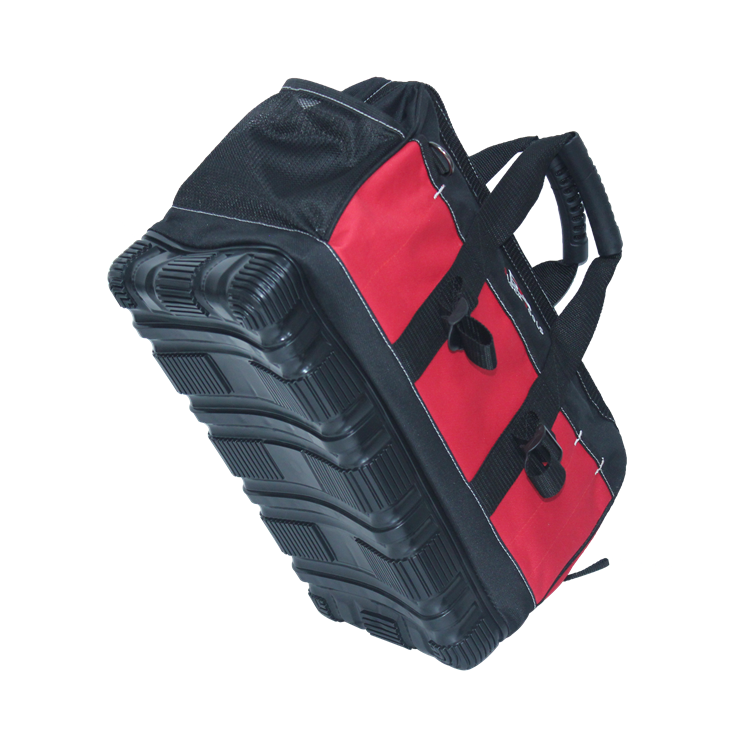 16 inch polyester electrician hot sale tool bag with rubber bottom details