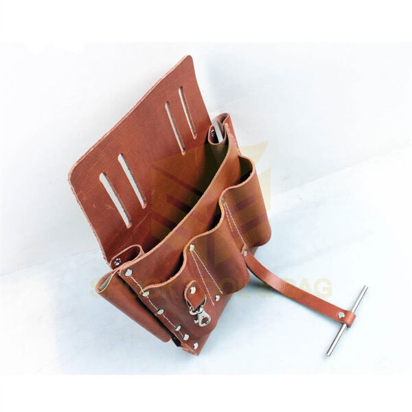 Safely store and transport your pliers in a high-quality leather pouch