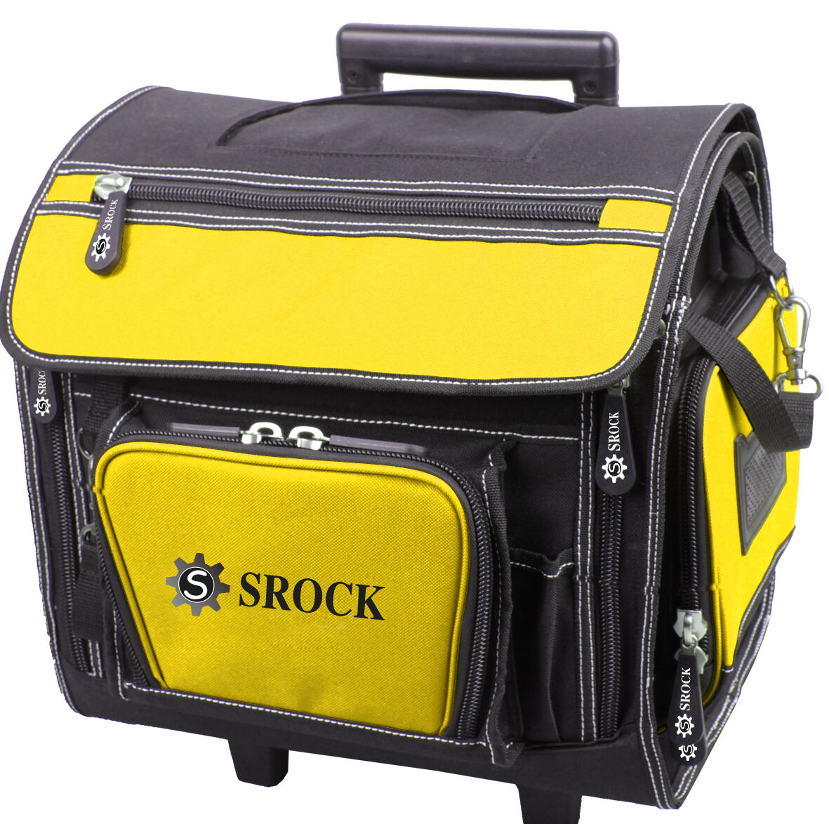 Large space trolly heavy duty tool bags with wheels rolling tool bag supplier