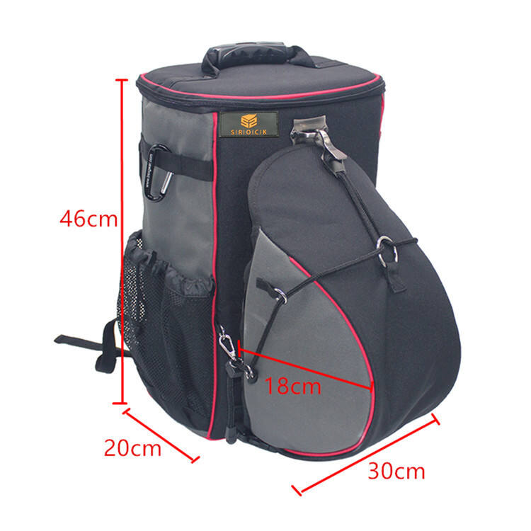 Large Capacity Work Gear Pack Technician Tool Bag Backpack Oxford Welder Tool Organizer with Helmet Catch details