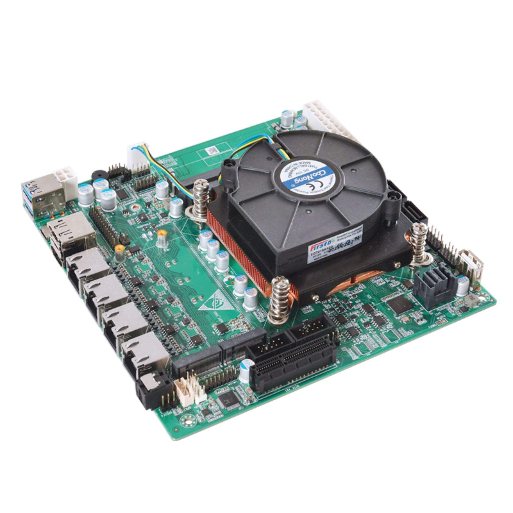 Mini ITX Nas Motherboard 11th Gen Intel Tiger Lake-U 2 Lan 6*SATA3.0 X86 Industrial NAS Server Mainboard