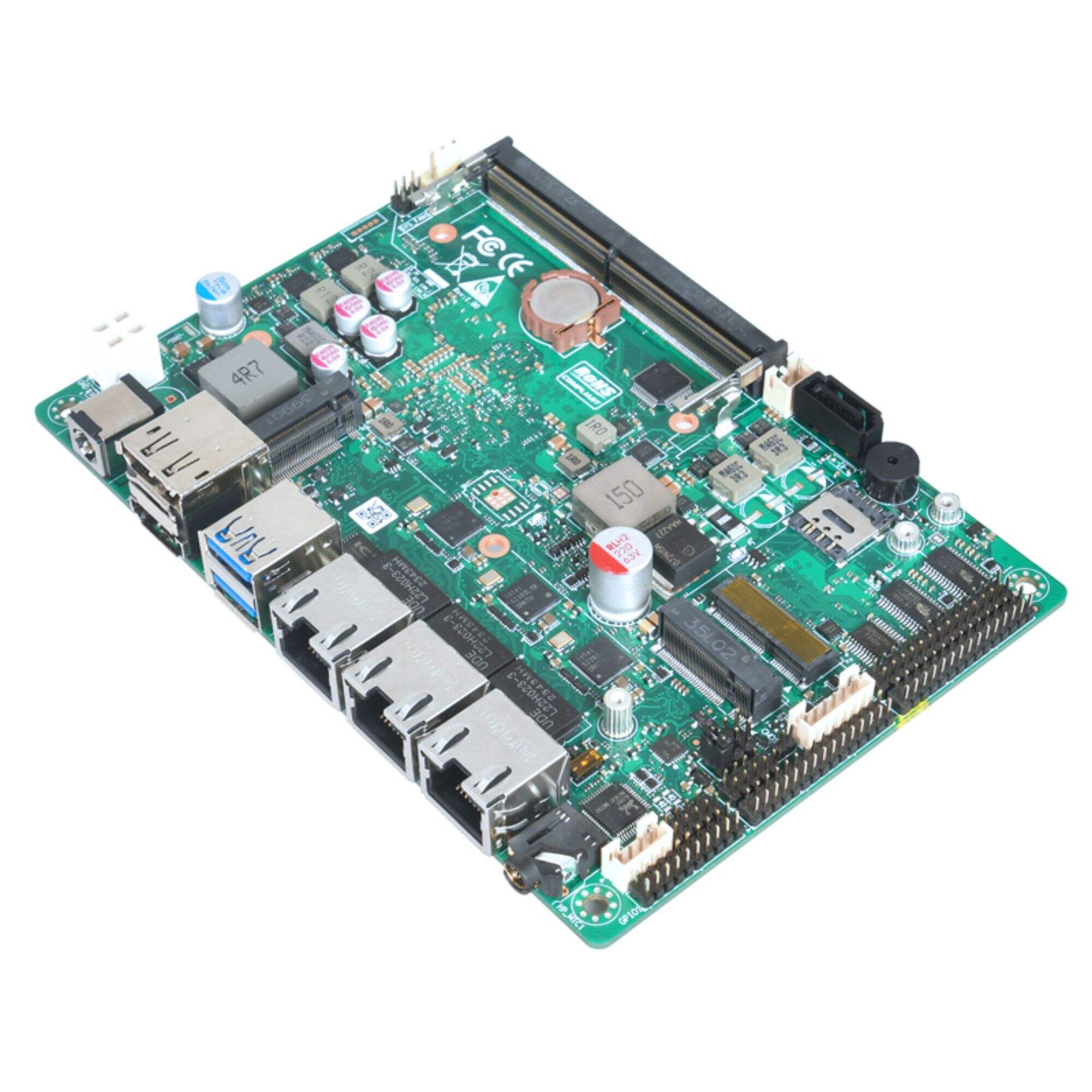 Intel 12de generasie Alder Lake-n n50 n97 n305 industriële moederbord met 3*lan 6*com 6*usb 8*gpio 3*m.2 1*kan 1*i2c