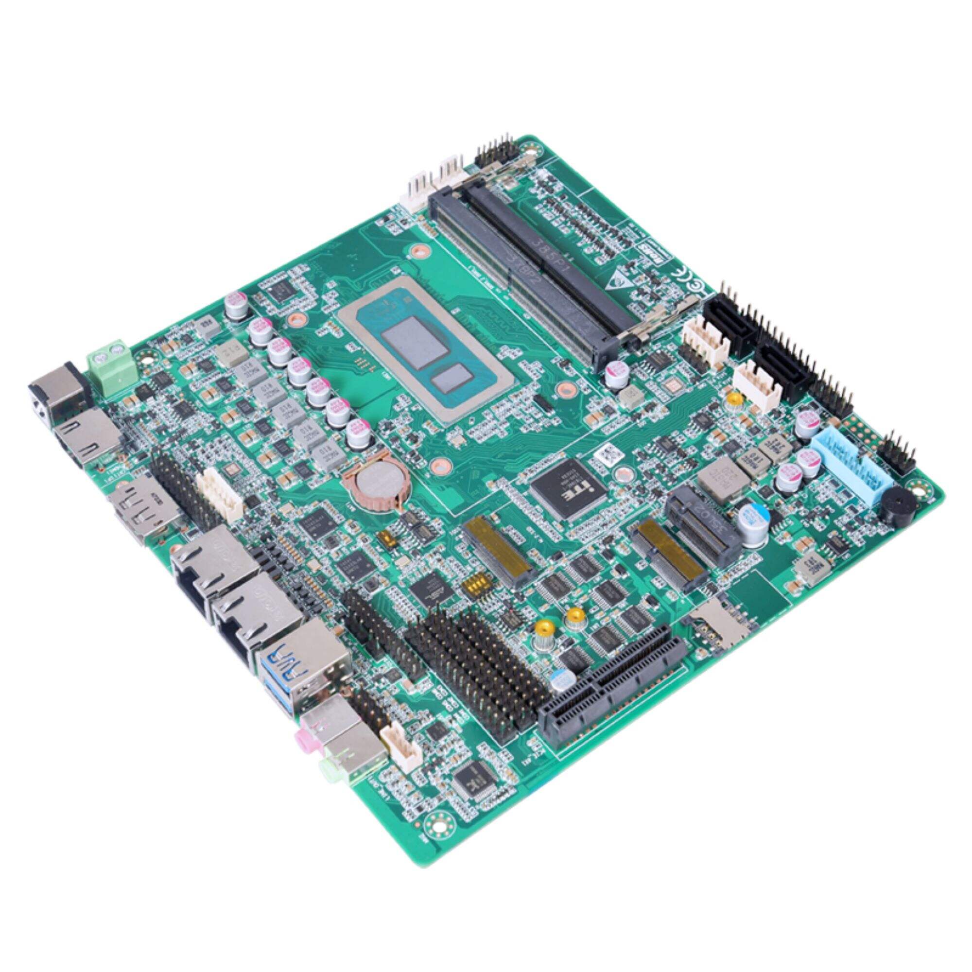 Intel 12th/13th Gen Industrial Mini-ITS-Motherboard 2 Lan 6*com Core i3 i5 i7 tpm2.0 WiFi HD-MI dp/vga lvds/edp x86 Mini-PC-Motherboard für die Post