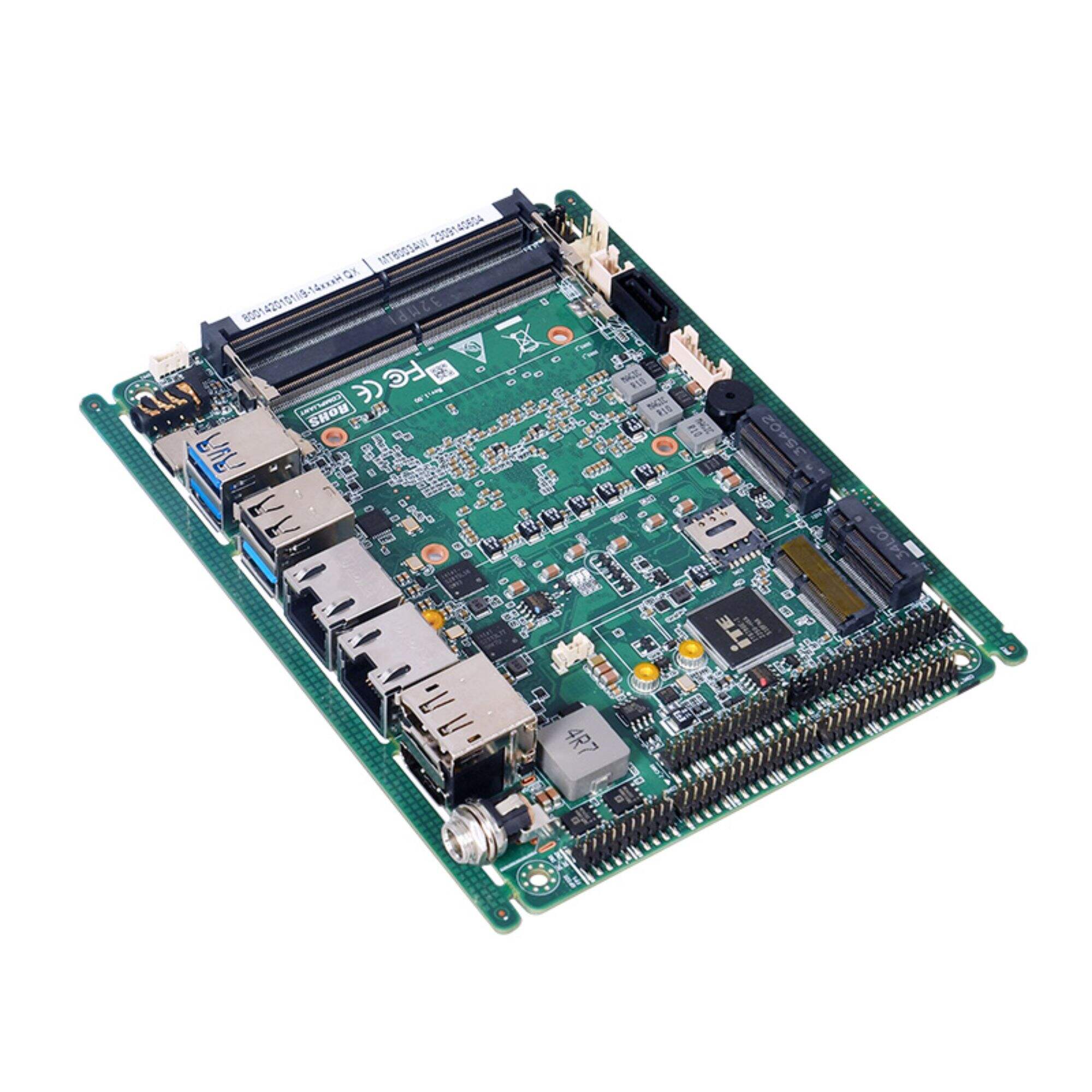 Intel Newest 14th Ultra 125U 125H 155U 155H 2*DDR5 Ram socket 3.5inch industrial motherboard 