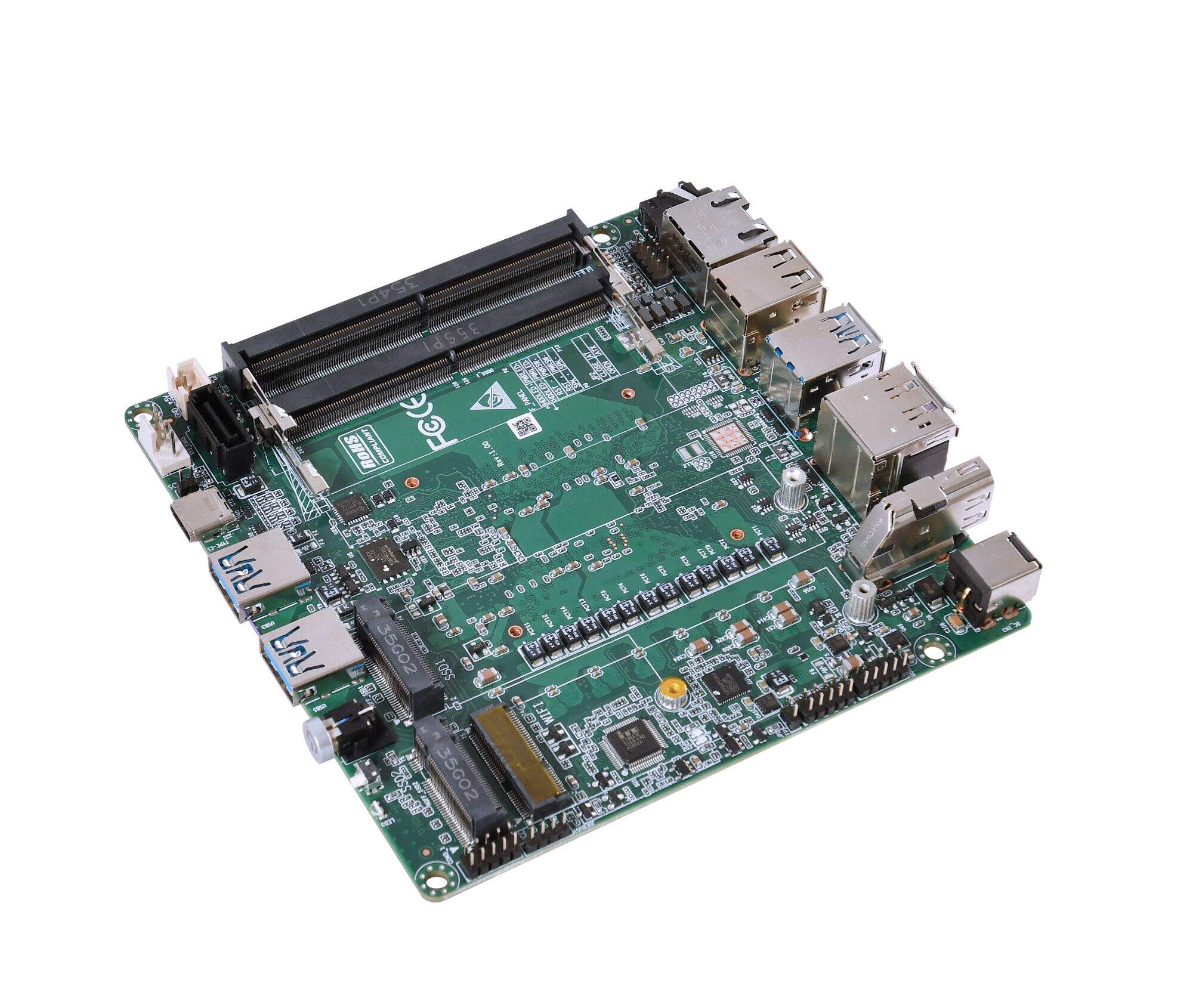 An Bord der 12. Generation Intel Alder Lake-U-P tdp 28w Nano itx-Motherboard 2*ddr5