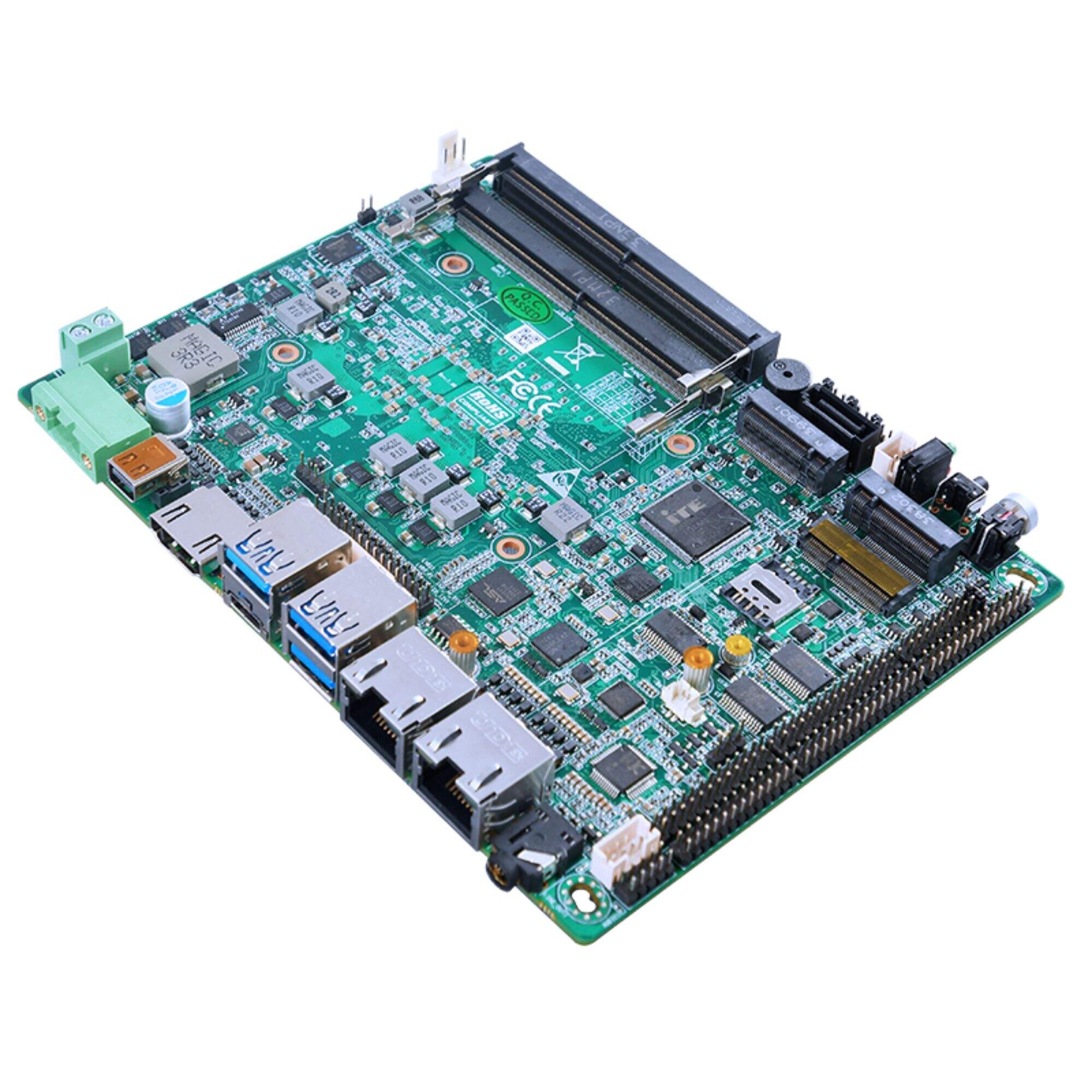 Piesia 12th/13th gen -u/-p z3.5inch industriellt moderkort 2*ddr5 6*com 7*usb/8*gpio/1*kan