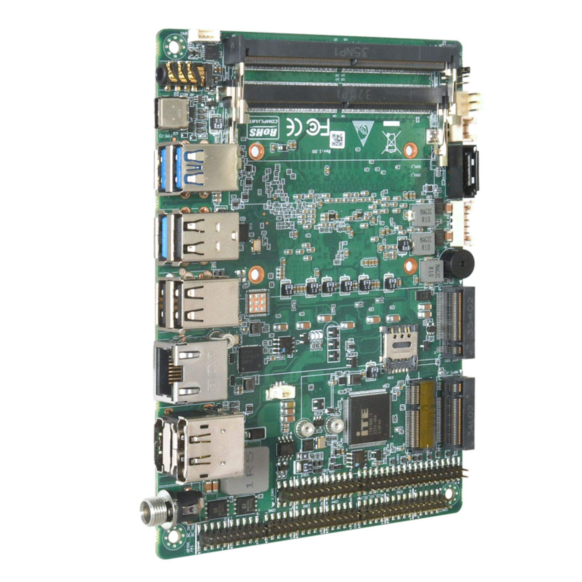 Intel core Ultra-U/H Ultra-125U/Ultra-155U Processor Industrial Motherboard 2*DDR5 6*COM 2*Lan