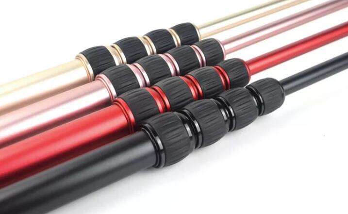 Multipurpose twist lock aluminum telescopic tube with optional custom accessories factory