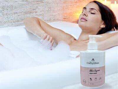 Whitening Body Wash with Collagen Boosts Skin Elasticity & Brightness