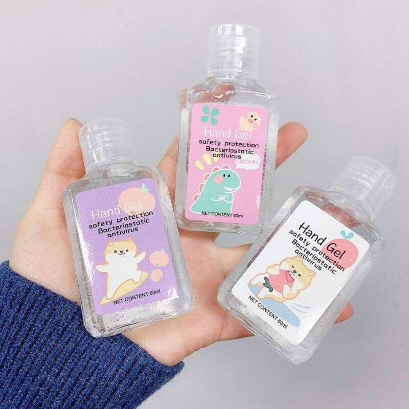 Children's Sanitizer 30ml60ml Vial Portable Cartoon Leave-In Gel Alcohol Hand Sanitizer Disinfect Hand Wash