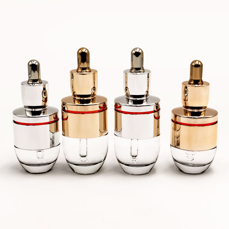 Skincare Packaging Essential Oil Dropper Pump Bottle HY-1825