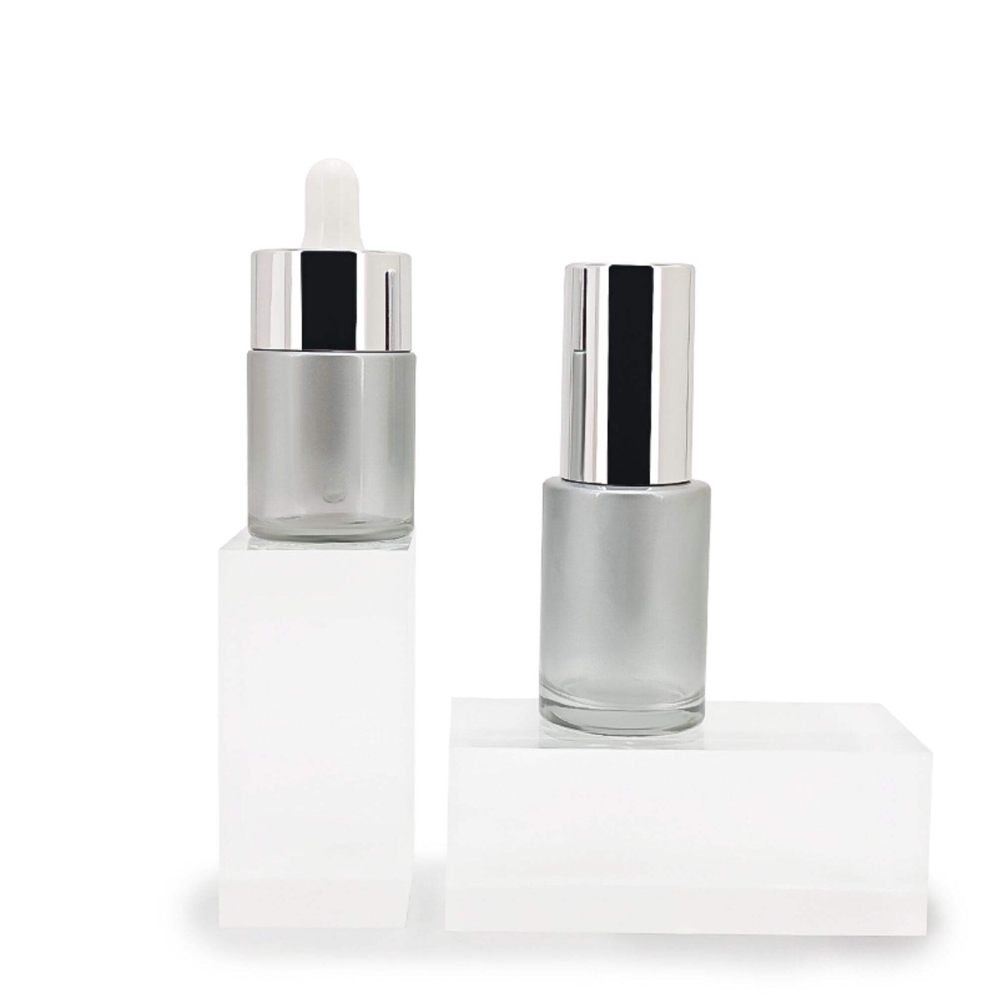 Luxuriöse Glasflasche 30Ml 20Ml Vergoldete Glas Kosmetikbehälter HY-1838