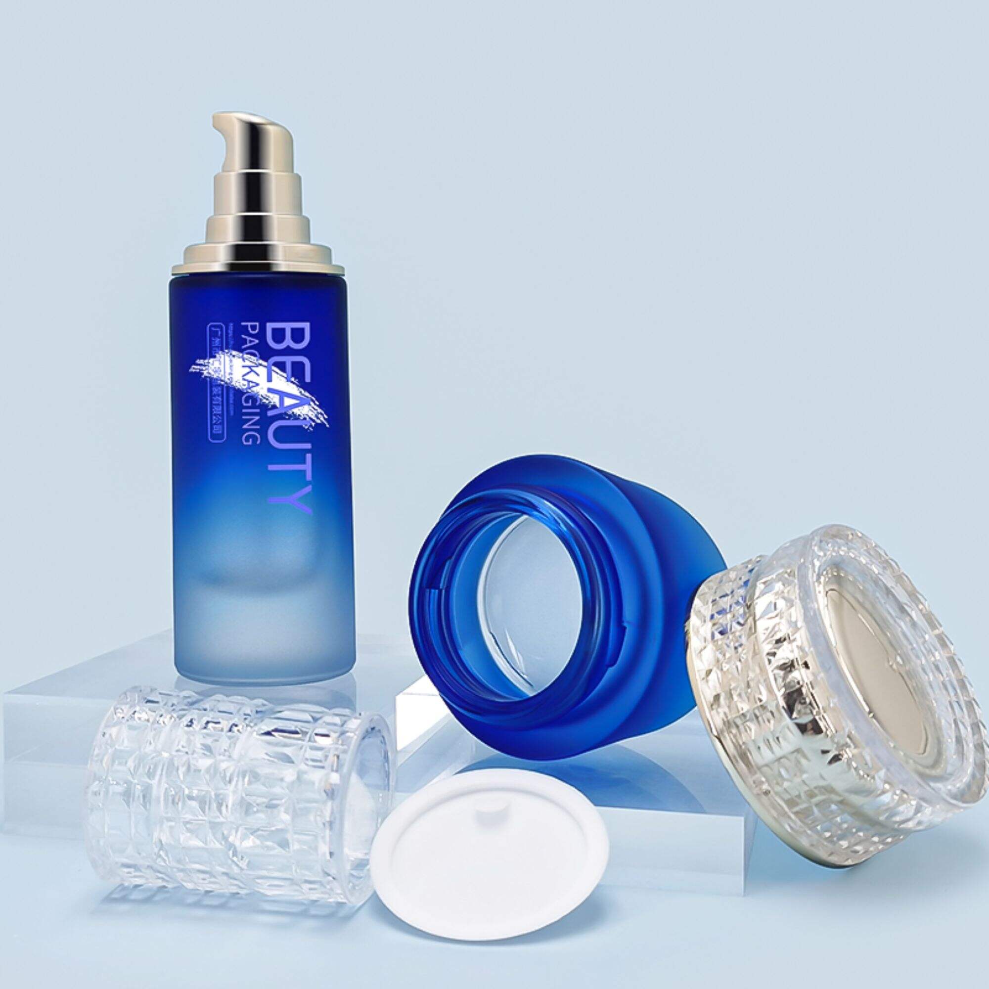 Kosmetikverpackung Glascremebehälter HY-2394